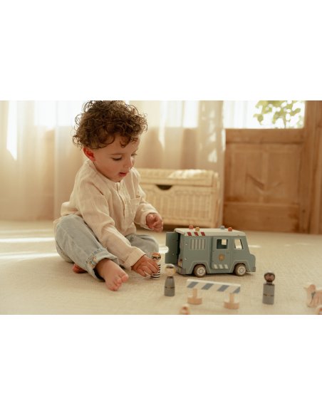 Fourgon de police en bois - Little Dutch