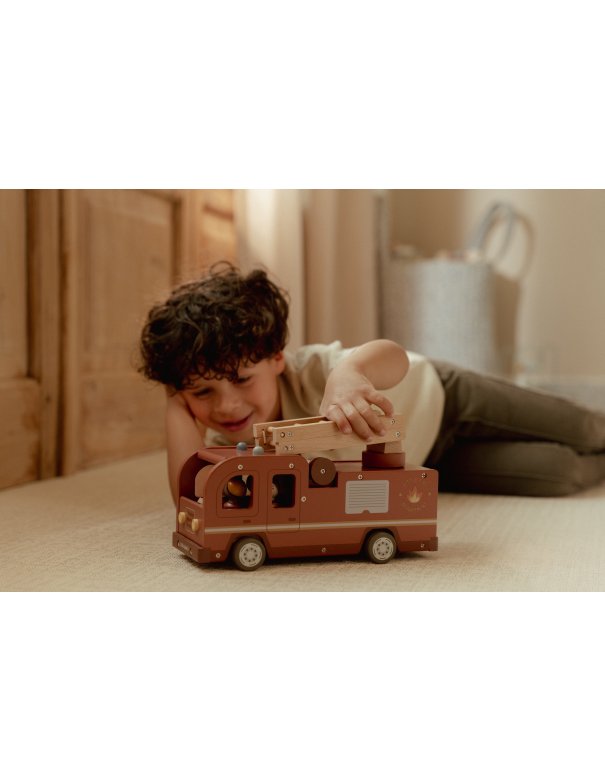 Camion de pompiers et accessoires en... Camion de pompiers et accessoires en...