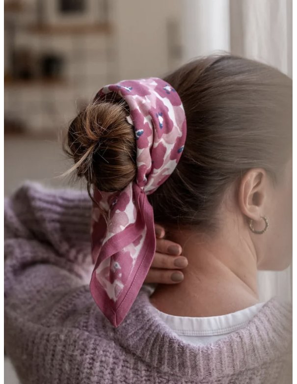 Petit foulard Posy Dahlia - Bindi atelier