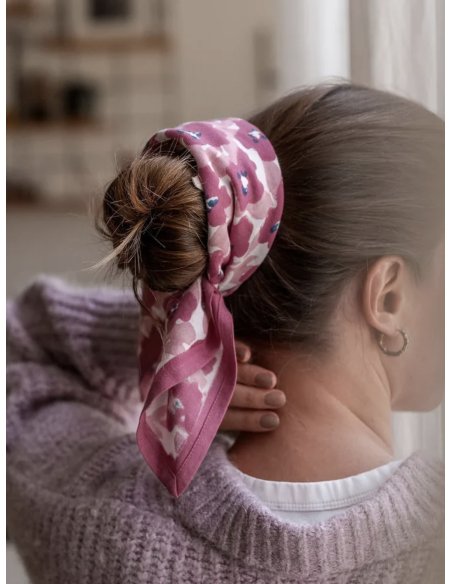 Petit foulard Posy Dahlia - Bindi atelier