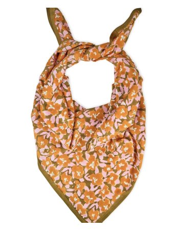 Grand foulard Posy Cannelle... 2