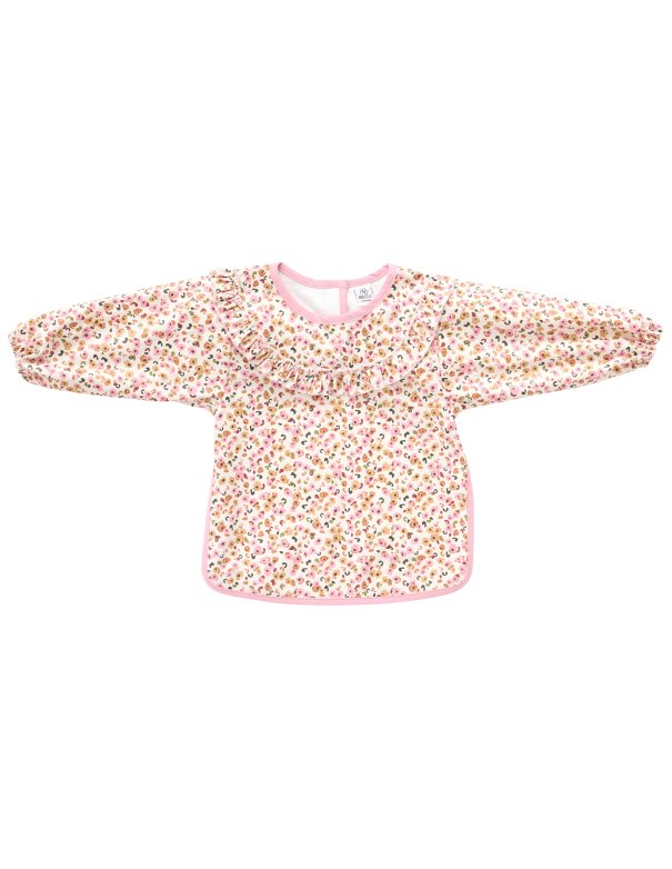 Bavoir tablier imperméable froufrou léopard (2 tailles) - BB&Co