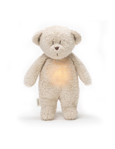 Moonie – ourson nature bio avec sons & lumières - sable