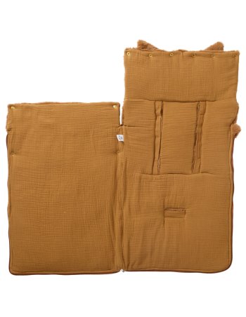 Nid d’ange 0-6M fausse fourrure havane - BB&Co 2