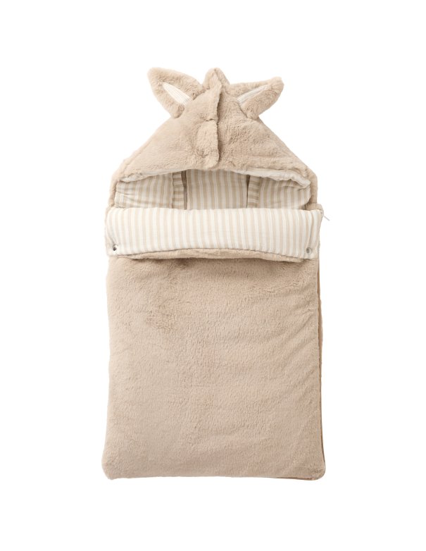 Nid d’ange 0-6M fausse fourrure beige - BB&Co