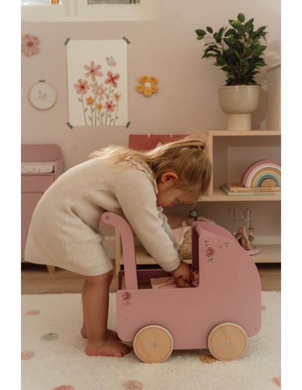 Landau pour poupée en bois - Little Dutch