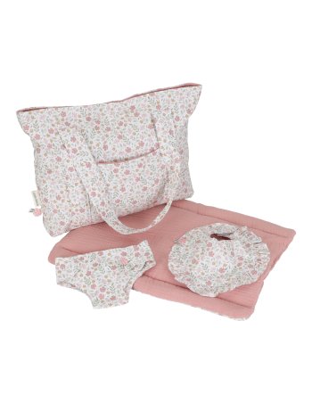 Sac à langer et accessoires pour poupée - Little Dutch