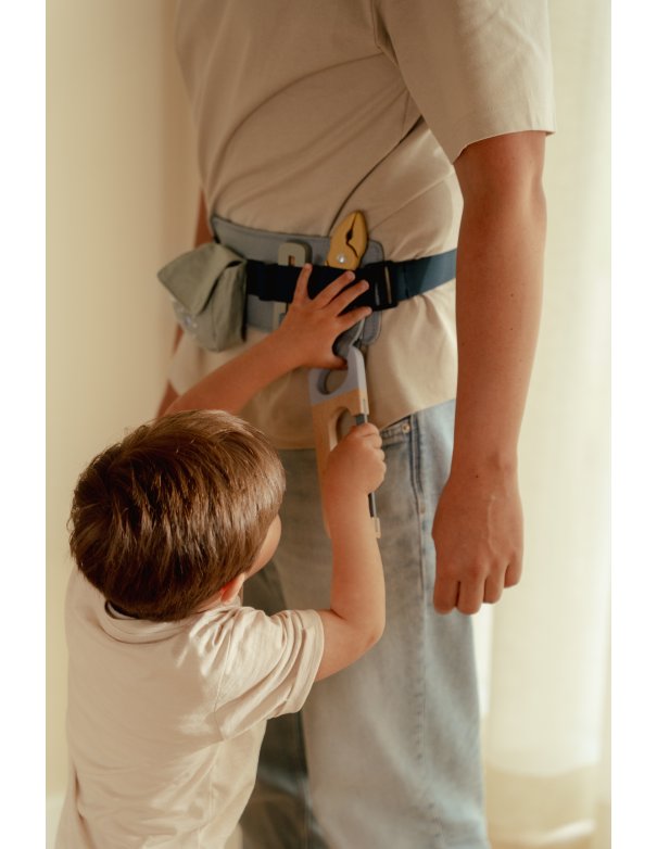 Ceinture à outils en bois - Little Dutch