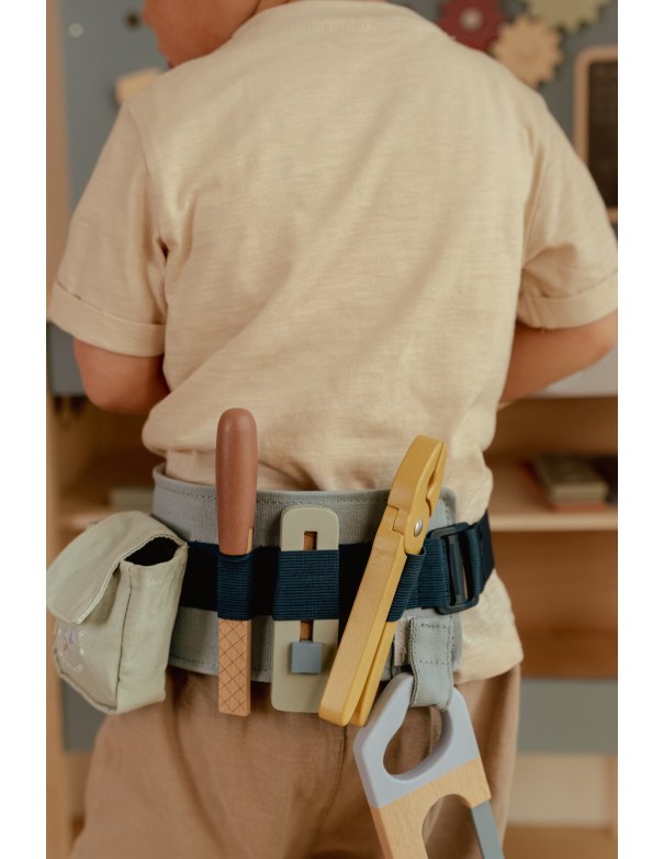 Ceinture à outils en bois - Little Dutch