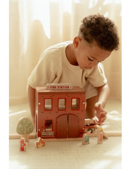 Caserne de pompiers en bois - Little Dutch