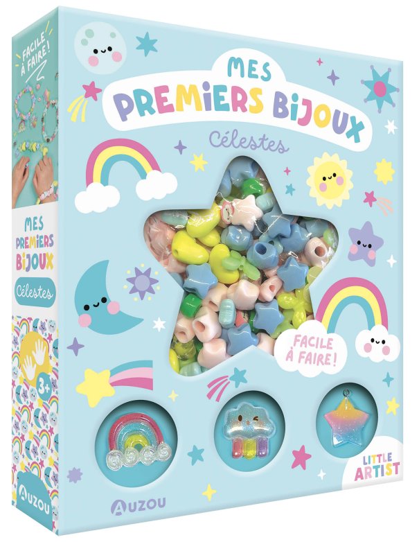 Mes premiers bijoux - Perles - Arc en ciel