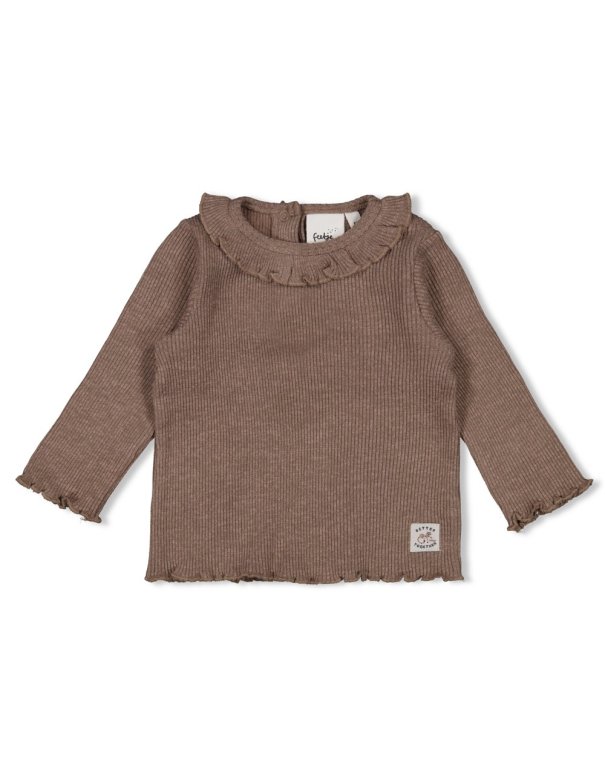 Tshirt longue manche - chocolat - Better Together