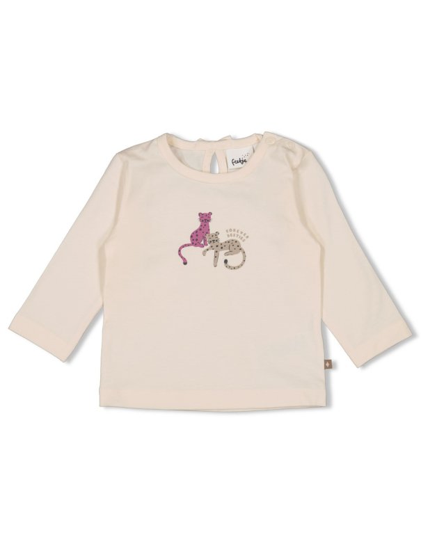 Tshirt longue manche bébé imprimé panthère - Better Together