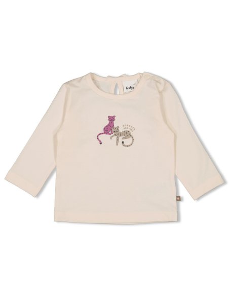 Tshirt longue manche bébé imprimé panthère - Better Together