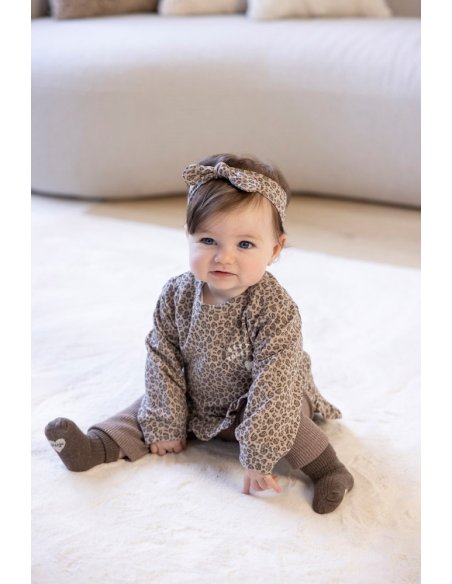 Bandeau à cheveux panthère bébé - Better together