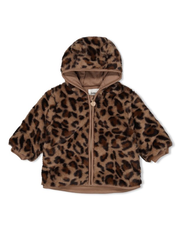 Veste à capuche teddy panthère - Better together