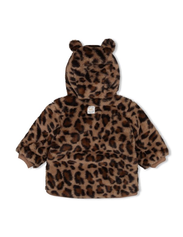 Veste à capuche teddy panthère - Better together