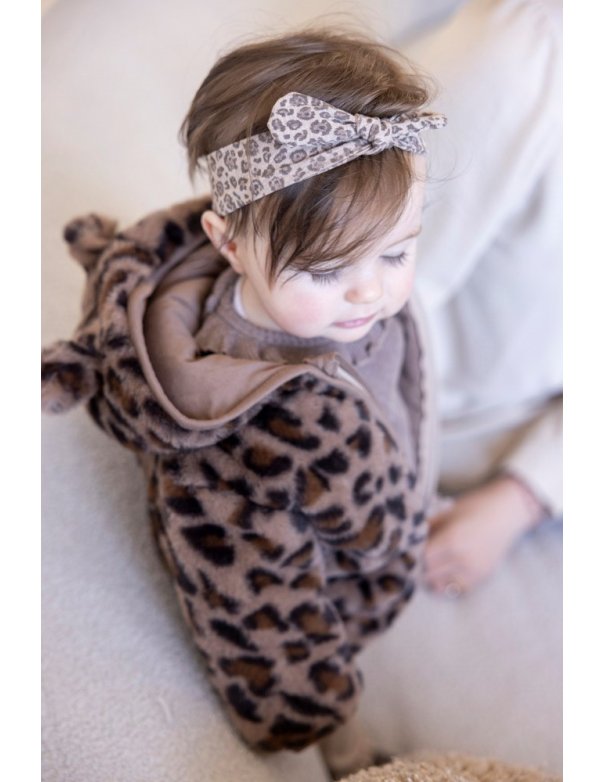 Veste à capuche teddy panthère - Better together