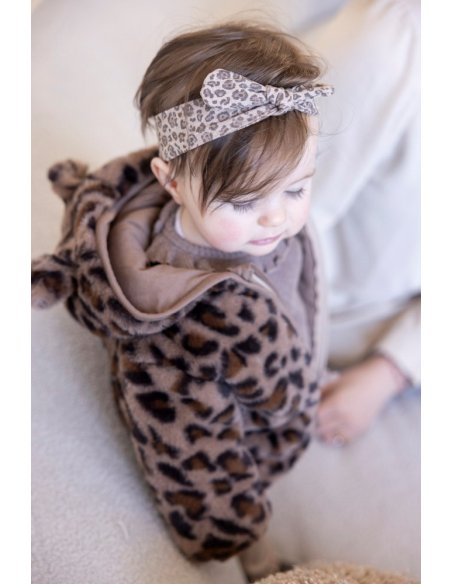 Veste à capuche teddy panthère - Better together