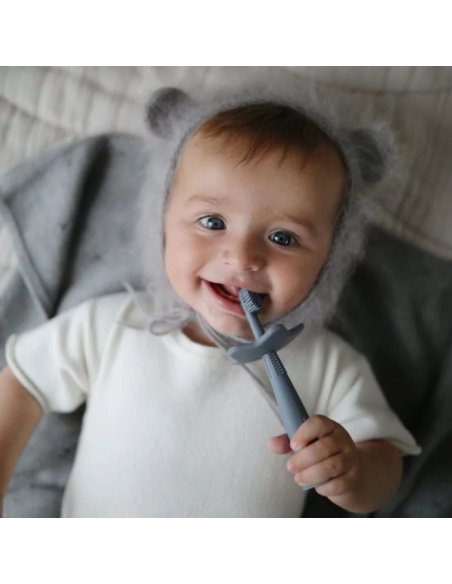 Brosse à dent étoile - bleu - Mushie