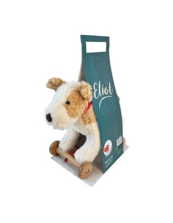 Peluche chien - Eliot à tirer - Egmont toys 2