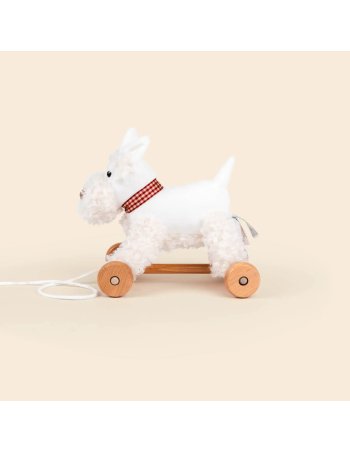 Peluche chien - Lola à tirer - Egmont toys