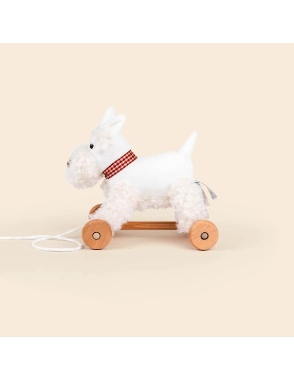 Peluche chien - Lola à tirer - Egmont toys