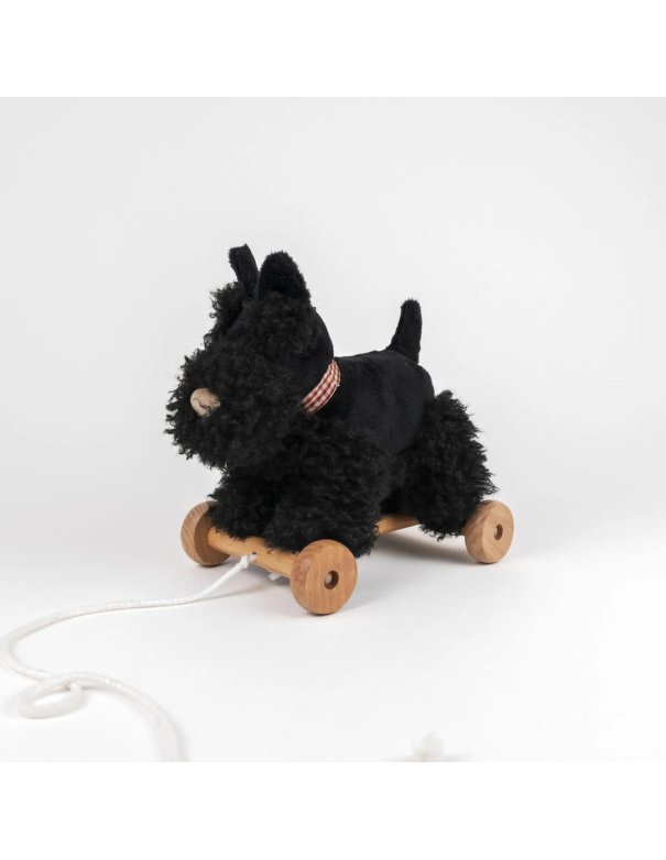 Peluche chien - Walter à tirer - Egmont toys