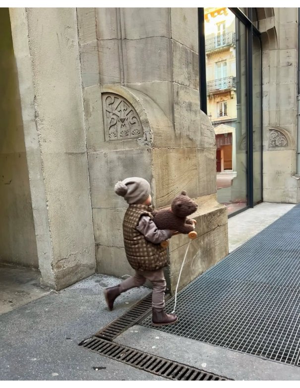 Peluche ours - Raoul à tirer - Egmont toys