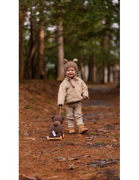 Peluche ours - Raoul à tirer - Egmont toys