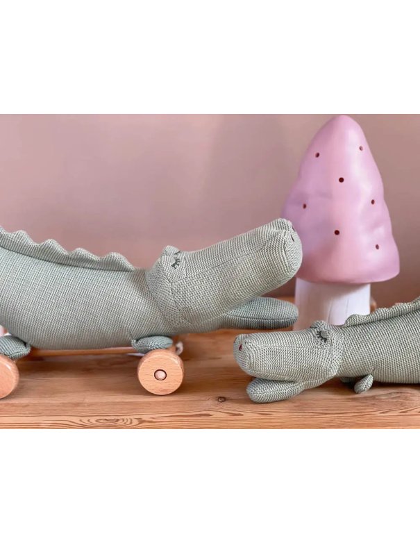 Peluche crocodile - à tirer - Egmont toys