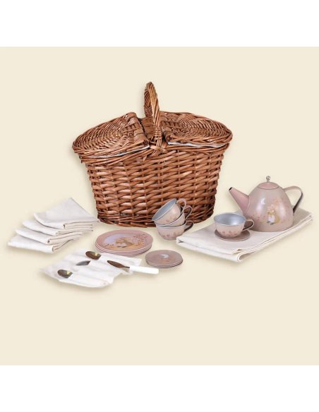 Set de the souris - Panier en osier - Egmont toys