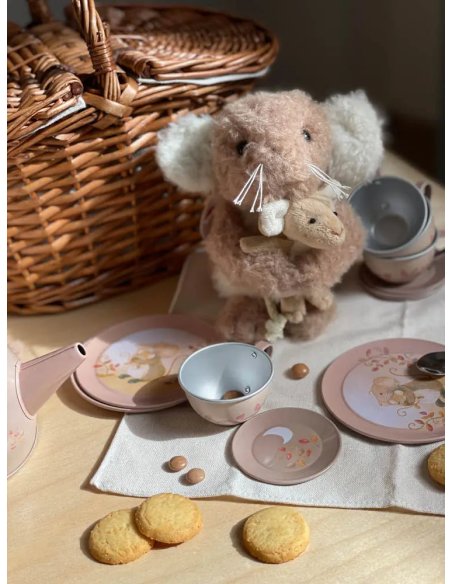 Set de the souris - Panier en osier - Egmont toys
