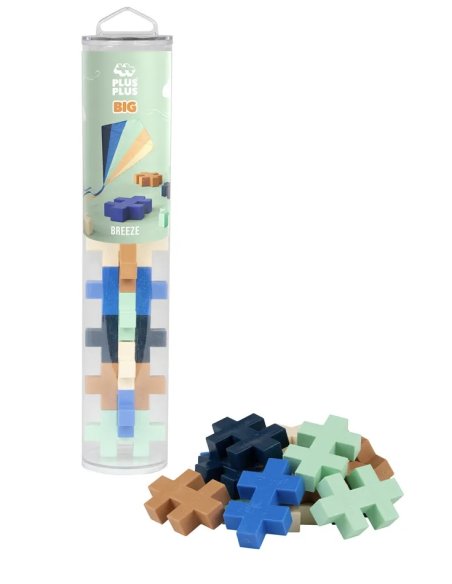 Tube BIG Breeze - 15 Pcs - Plus Plus