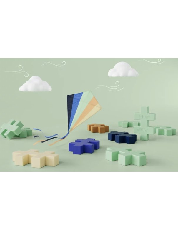 Tube BIG Breeze - 15 Pcs - Plus Plus