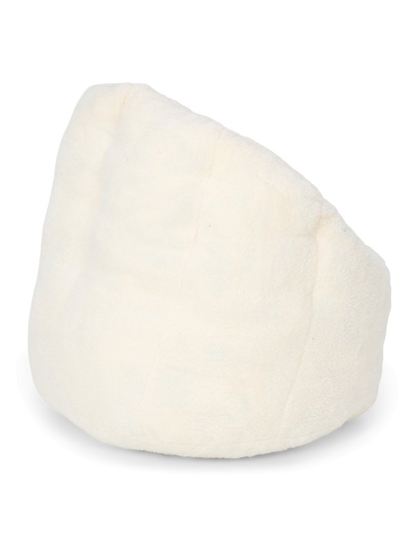 Pouf bouclette - Soft White - Little Dutch
