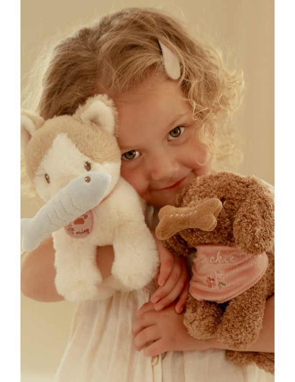 Peluche chat avec sac de transport - Marley - Little Dutch