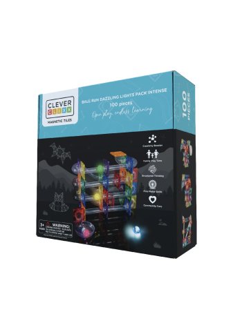 Construction magnétique - Parcours de balle effet lumineux -