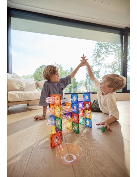 Construction magnétique - Parcours de balle effet lumineux -