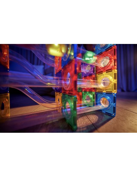 Construction magnétique - Parcours de balle effet lumineux -