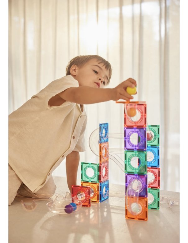 Construction magnétique - Parcours de balle Compact Pack