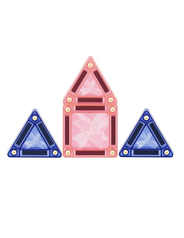 Construction magnétique - Mini Tiles Pack Pastel - Cleverclixx