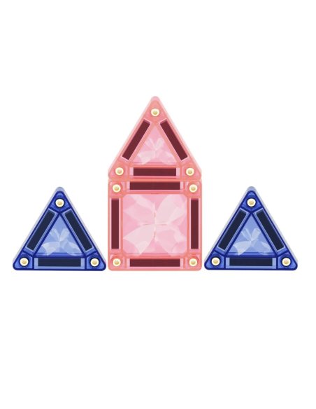 Construction magnétique - Mini Tiles Pack Pastel - Cleverclixx