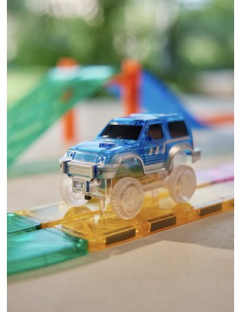 Voiture de course lumineuse - BLEU - Cleverclixx 2