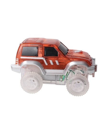 Voiture de course lumineuse - ROUGE - Cleverclixx