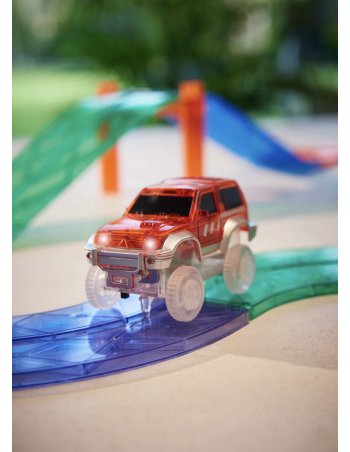 Voiture de course lumineuse - ROUGE - Cleverclixx 2