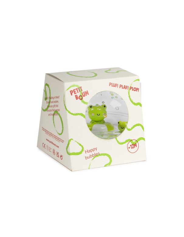 Balle flottante Happy Bubbles Grenouilles - Petit Boum
