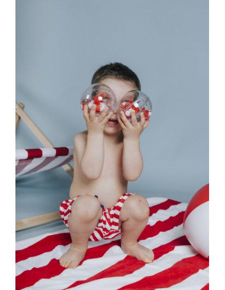 Balle flottante Happy Bubbles Crabe - Petit Boum