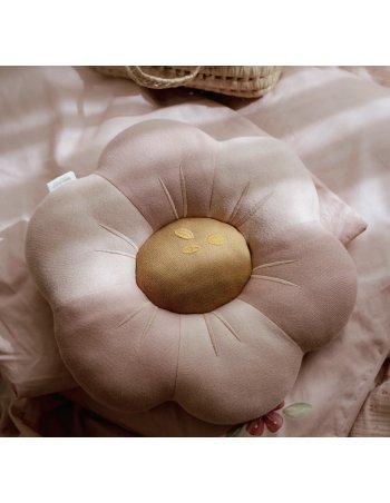Coussin tricoté Fleur -... 2
