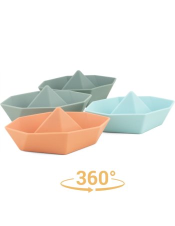 Bateau de bain en silicone...